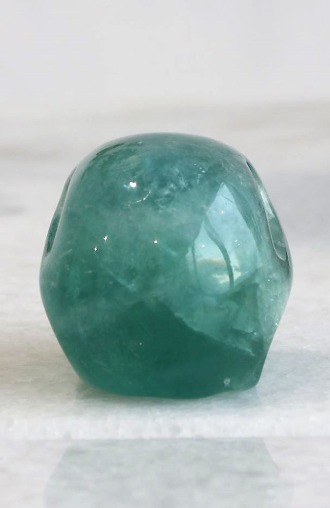 Blue Fluorite Skull